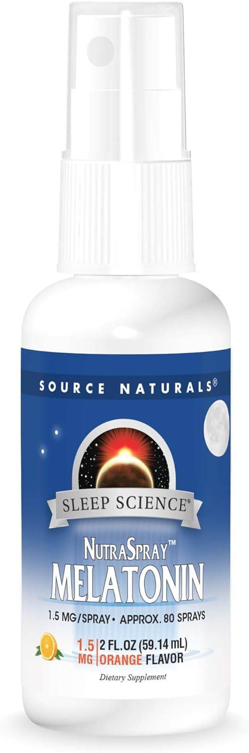 Melatonin Orange Flavored NutraSpray 1.5 mg - 2 Fluid oz - Concordia Style Boutique