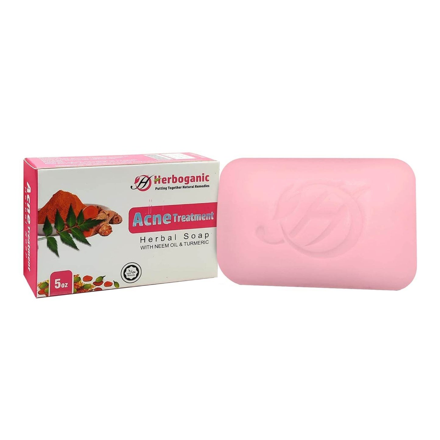 Turmeric Herbal Soap & a Lot More | For Cleansing & Moisturization | 5 Ounces Large Bar ((Pack of 1) - Concordia Style Boutique