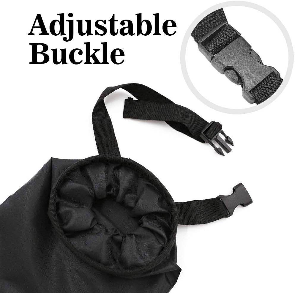 Universal Car Garbage Bag Back Seat Headrest Litter Trash Garbage Can (Black) - Concordia Style Boutique
