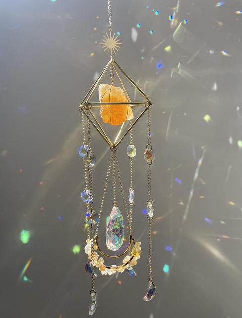 Natural Citrine Quartz Ornament - Concordia Style Boutique