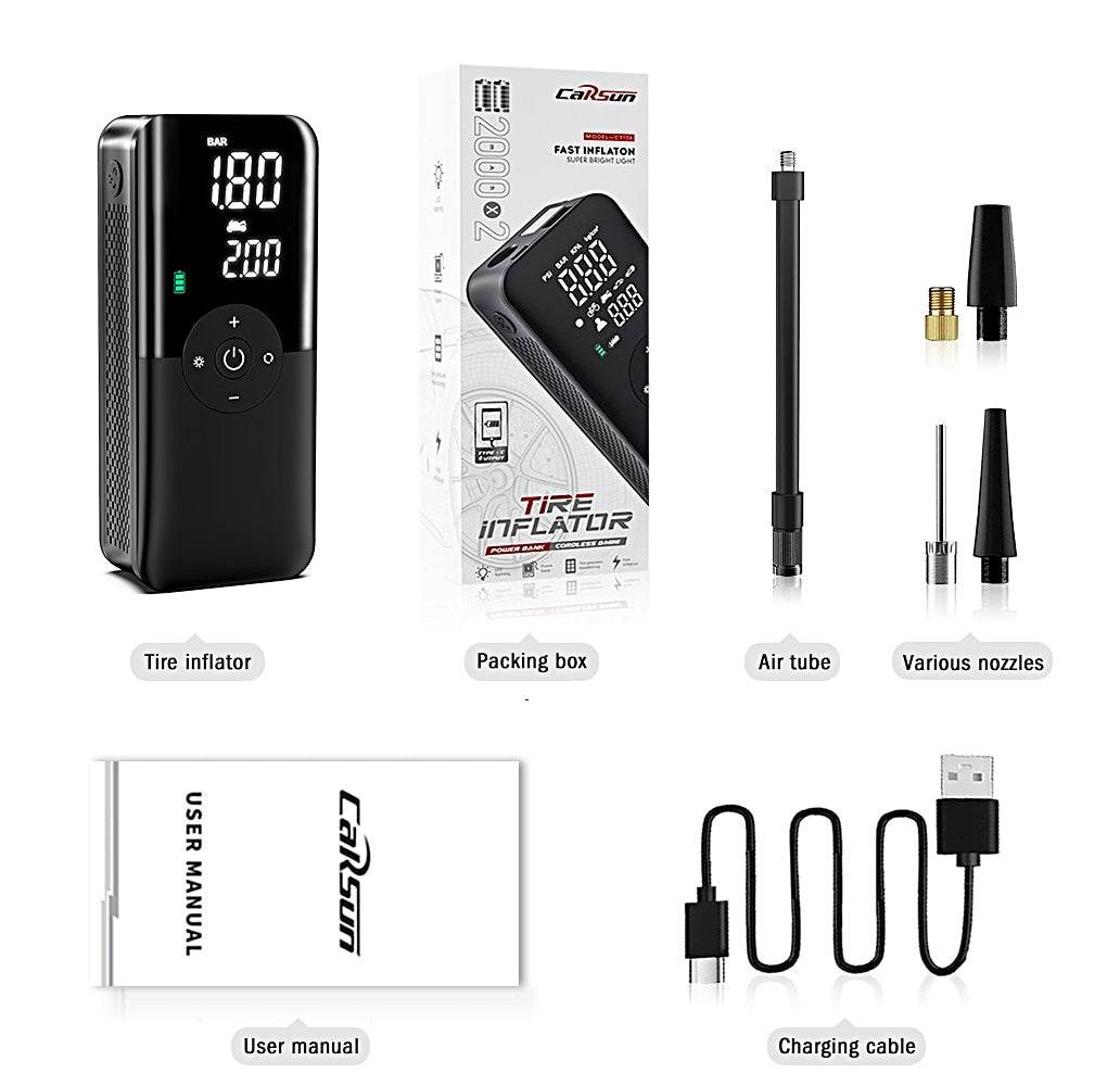 Portable Electric Tire Inflator - Concordia Style Boutique