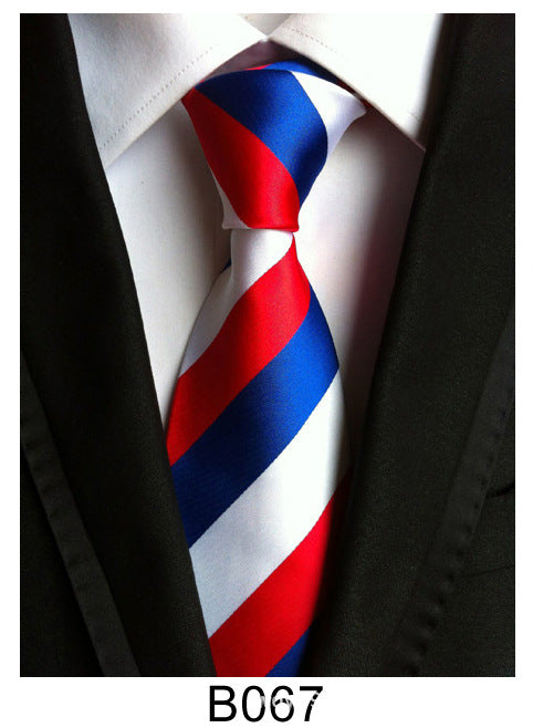 Factory Tie Polyester Jacquard Tie Men's Casual Formal Wear Professional Business Tie Spot Supply
