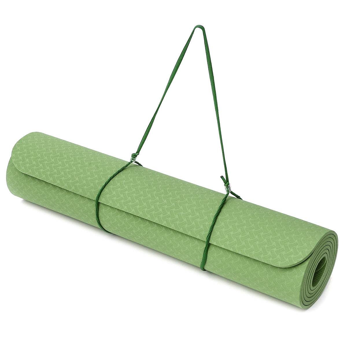 Thickened Two-Color TPE Yoga Mat Anti-Slip Environmentally Friendly Tasteless Fitness Yoga Exercise Mat - Concordia Style Boutique