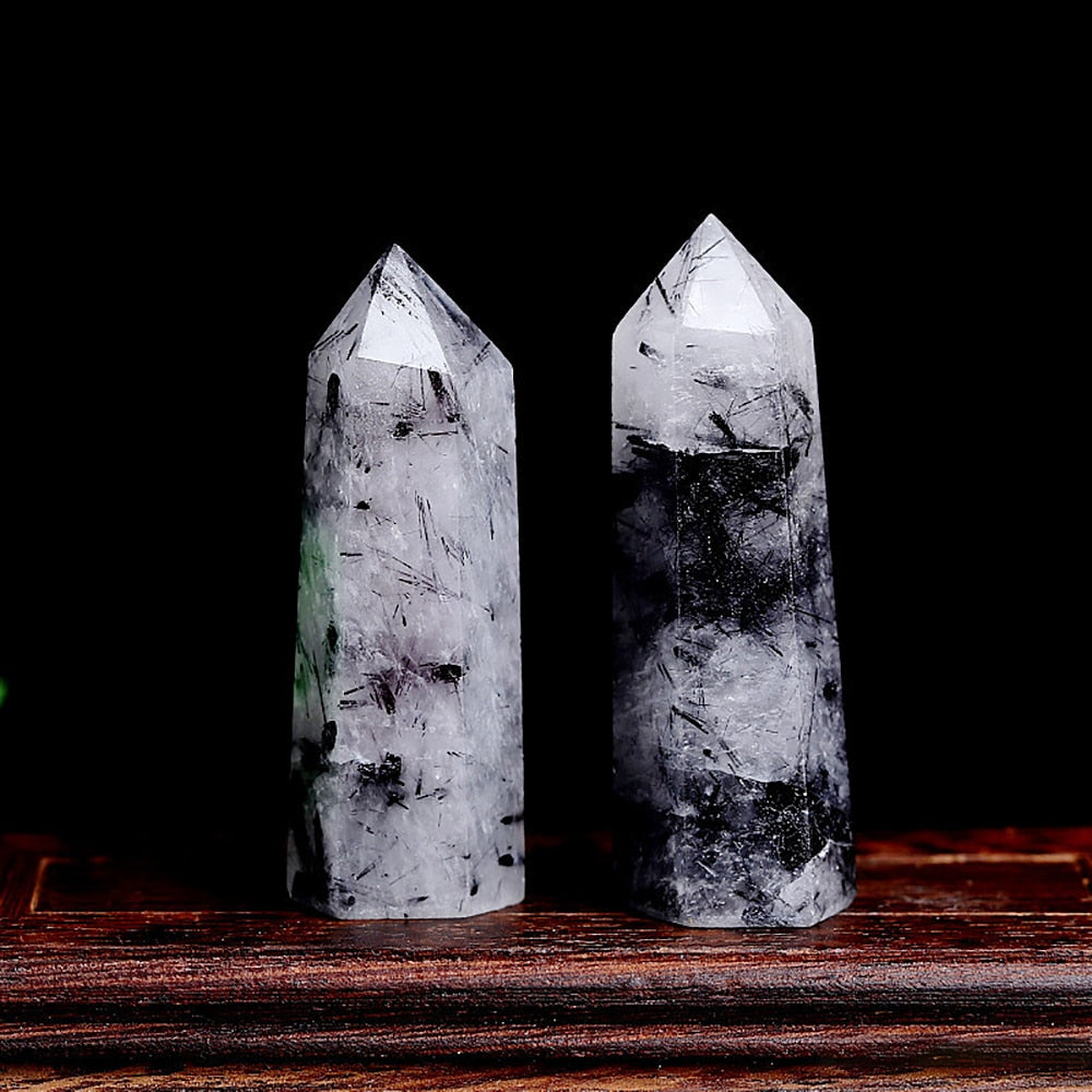 Natural Black Tourmaline Quartz - Premium from Concordia Style Boutique - Just $7.57! Shop now at Concordia Style Boutique