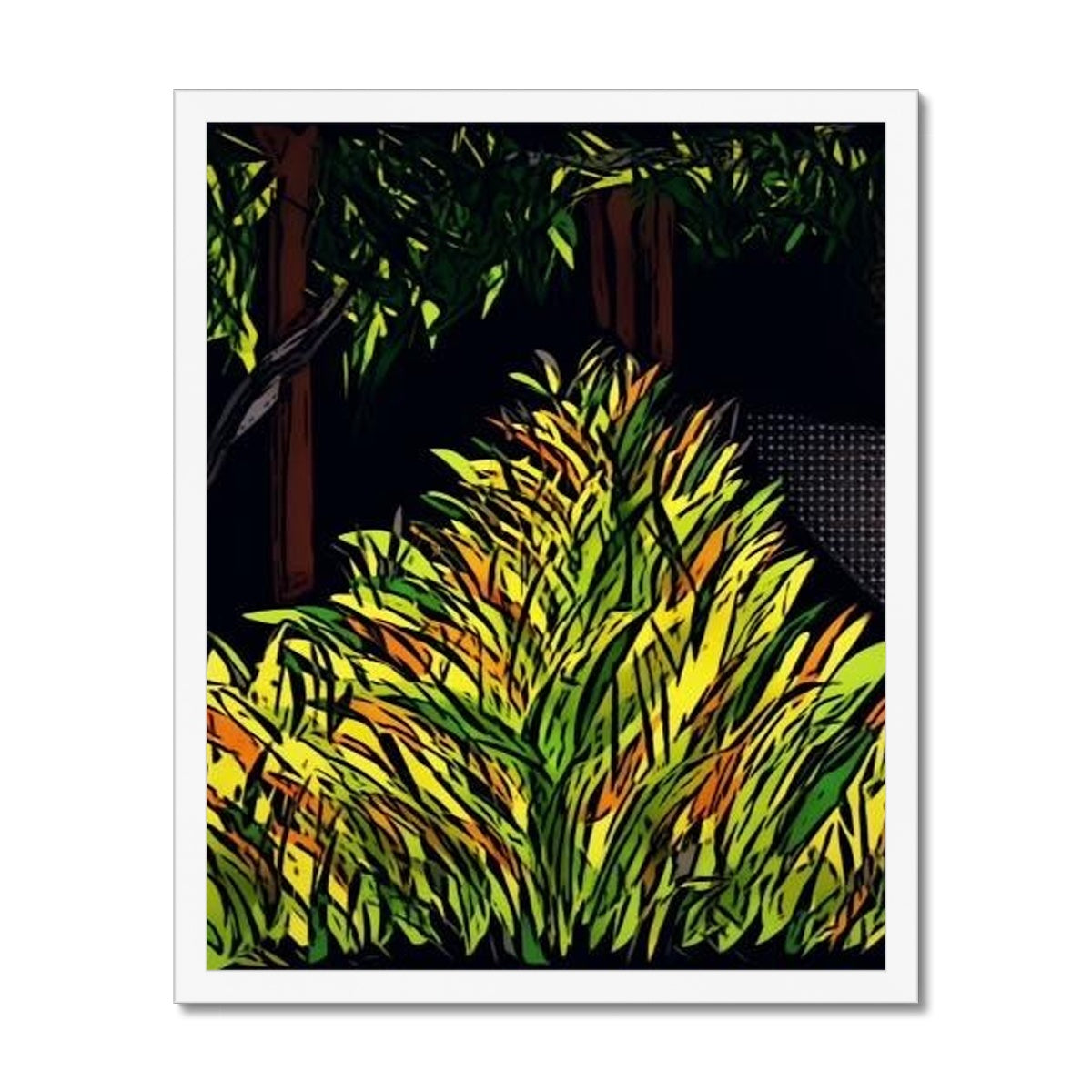 The Garden Budget Framed Poster