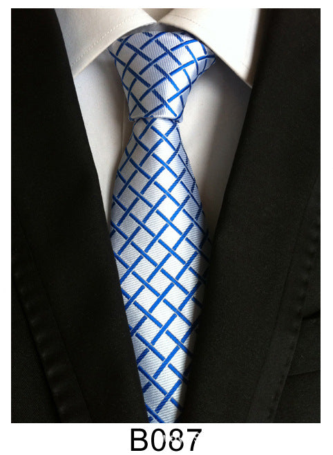 Factory Tie Polyester Jacquard Tie Men's Casual Formal Wear Professional Business Tie Spot Supply