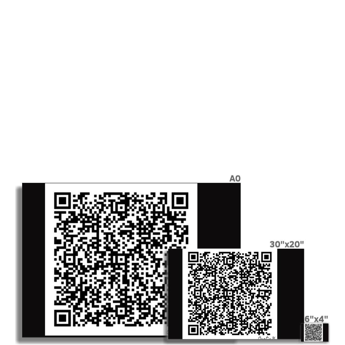 Scan Me Rolled Canvas - Concordia Style Boutique