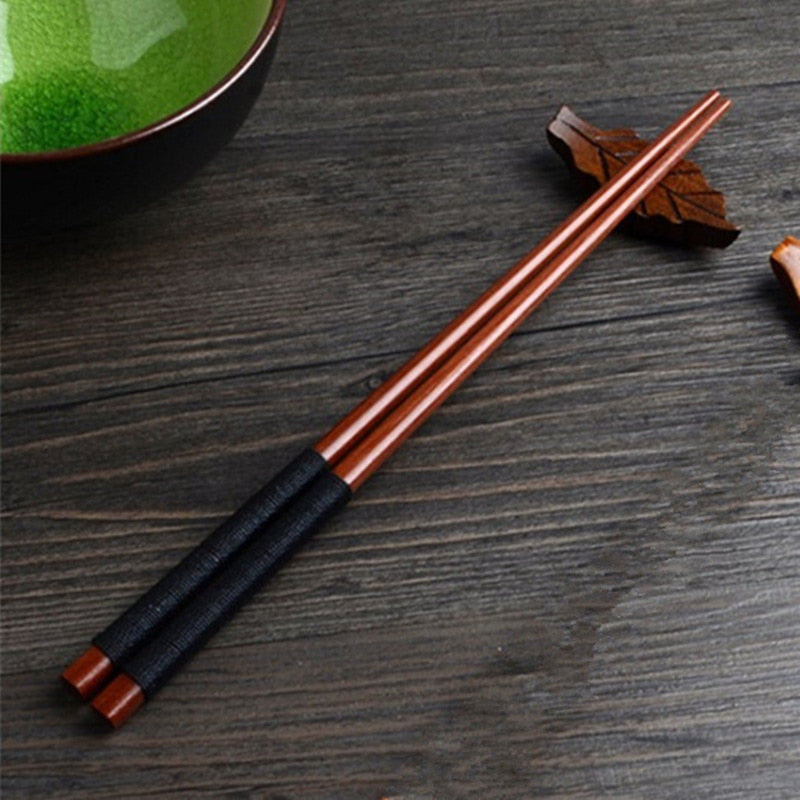 Handmade Japanese Natural Chestnut Wood Chopsticks - Concordia Style Boutique