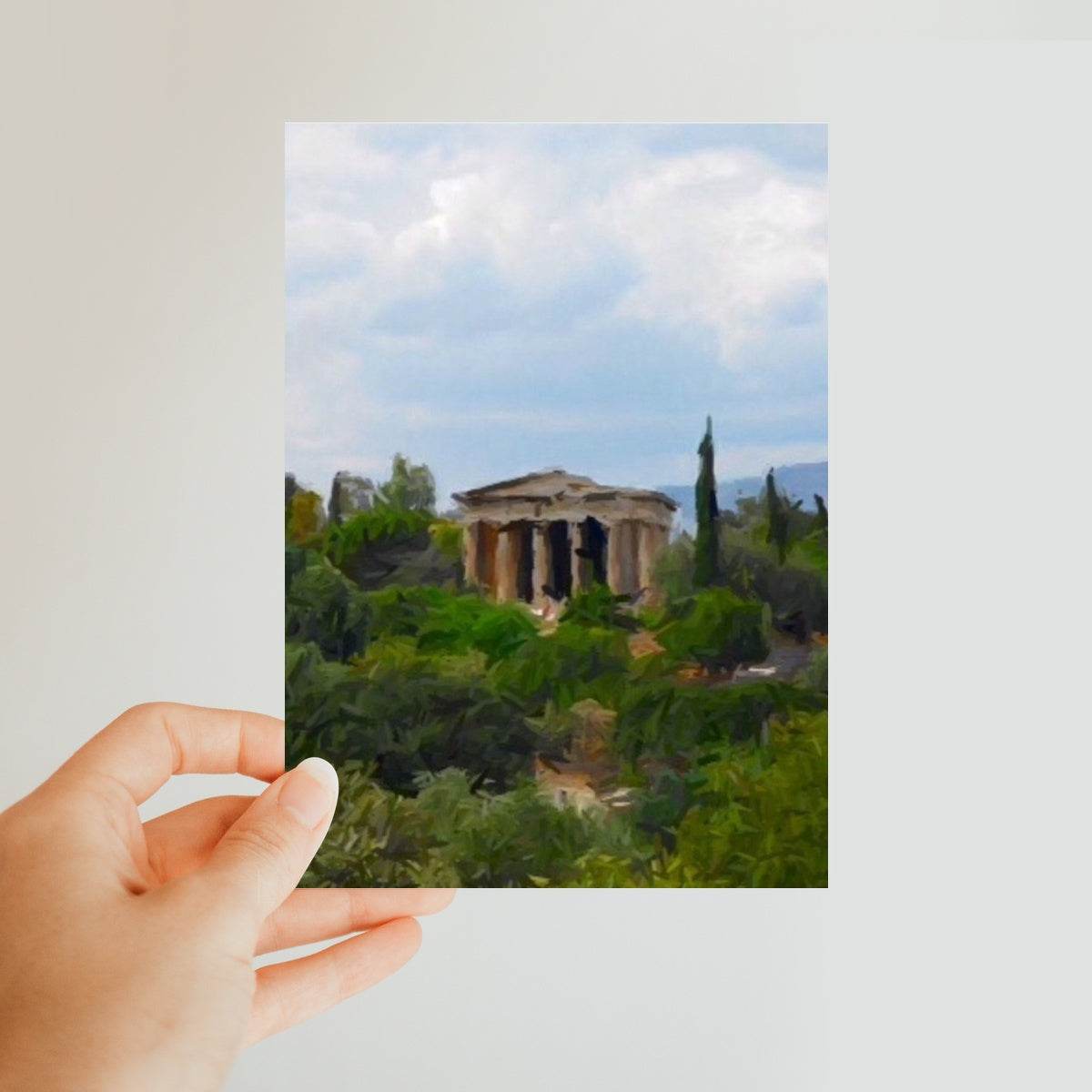 Athens Classic Postcard - Concordia Style Boutique
