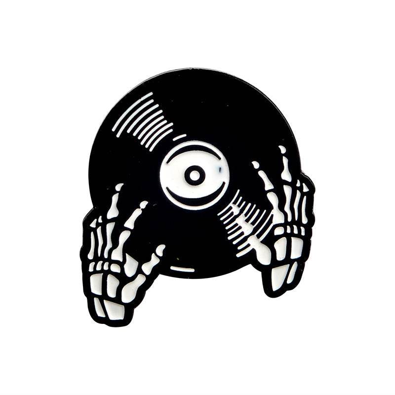 Punk Music Lovers Enamel Pin - Concordia Style Boutique