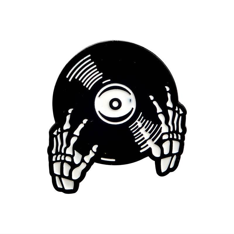 Punk Music Lovers Enamel Pin - Concordia Style Boutique