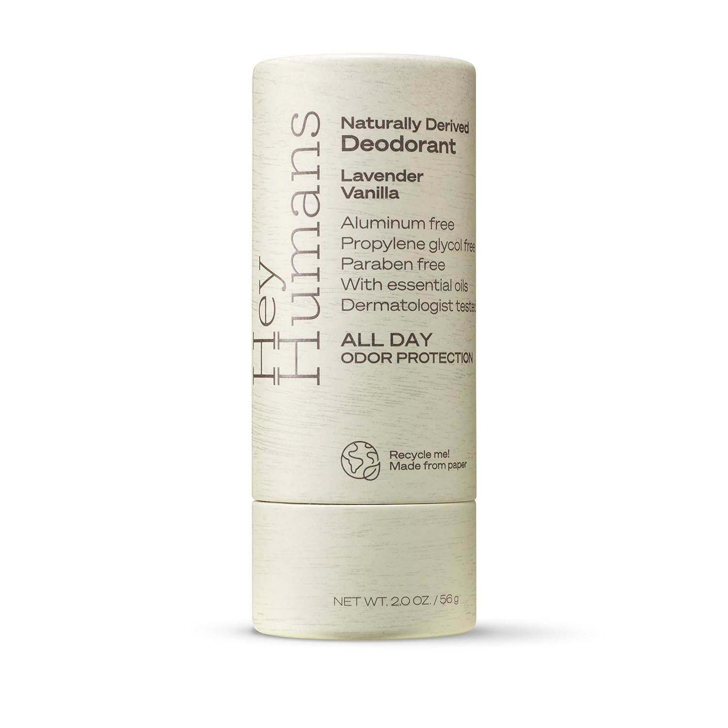 Hey Humans - Natural Deodorant Lavender Vanilla - 2oz (Pack of 1) - Concordia Style Boutique