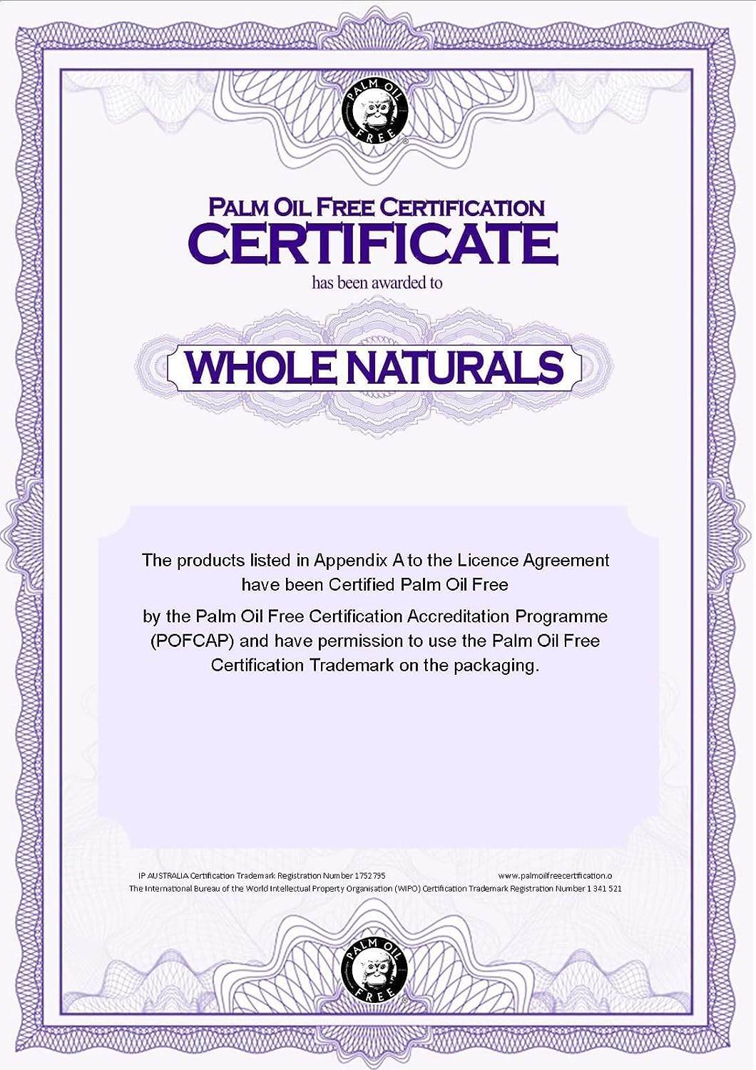 WHOLE NATURALS- Pure Castile Soap Liquid - EWG Verified & Certified Palm Oil Free - Concordia Style Boutique