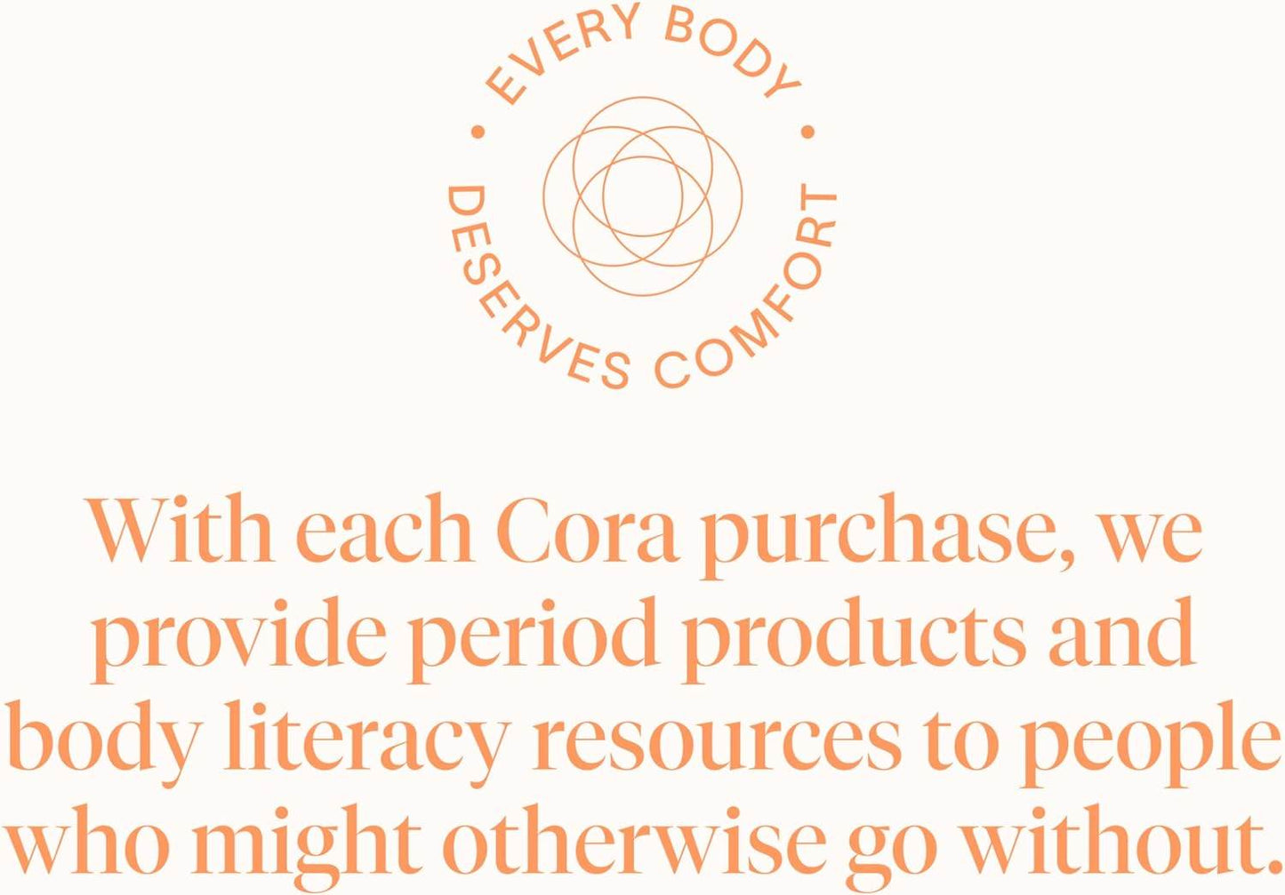 Cora 100% Organic Cotton Non-Applicator Tampons | Ultra-Absorbent, Unscented, Natural, Non-Toxic, Applicator Free | Eco-Conscious (36 S/S+ Tampons) - Concordia Style Boutique