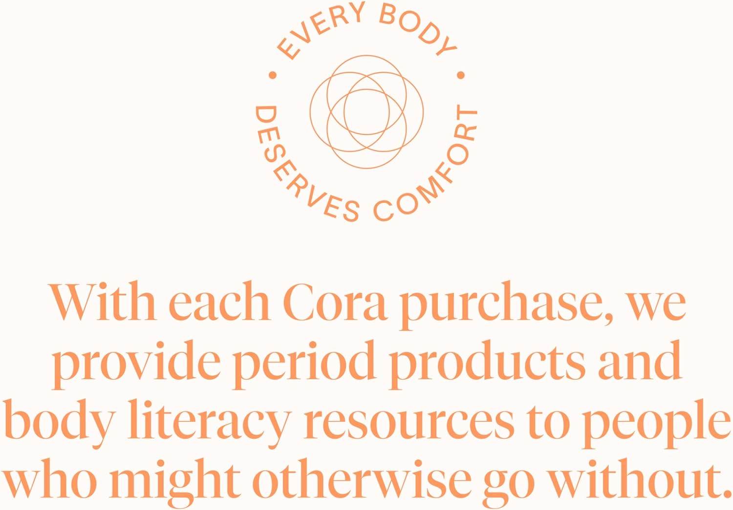 Cora 100% Organic Cotton Non-Applicator Tampons | Ultra-Absorbent, Unscented, Natural, Non-Toxic, Applicator Free | Eco-Conscious (36 S/S+ Tampons) - Concordia Style Boutique