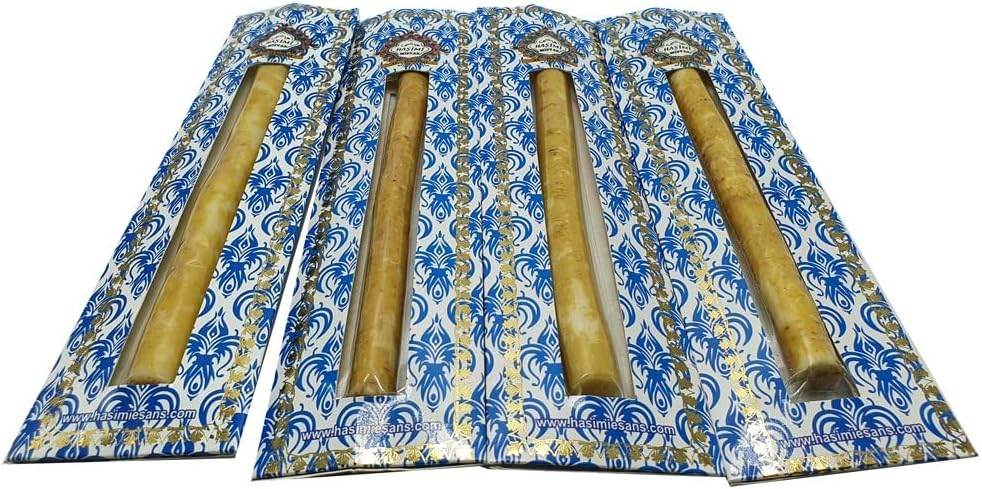 Golden Miswak Sticks for Teeth, MAY Sewak Toothbrush, Natural Toothbrush for Whiter Teeth, Lightweight Wood Brush for Healthy Gums, Muslim Tooth Stick, Condensed Miswak Extract, Yellow - Concordia Style Boutique