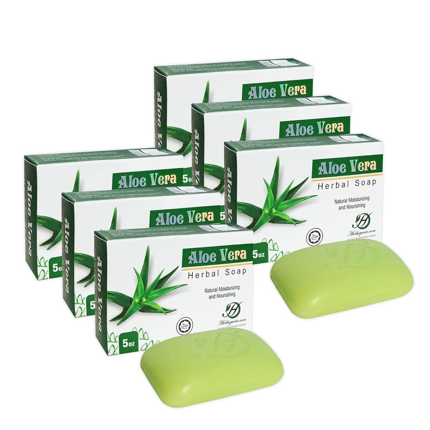 Turmeric Herbal Soap & a Lot More | For Cleansing & Moisturization | 5 Ounces Large Bar ((Pack of 1) - Concordia Style Boutique