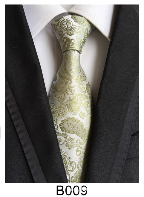 Factory Tie Polyester Jacquard Tie Men's Casual Formal Wear Professional Business Tie Spot Supply