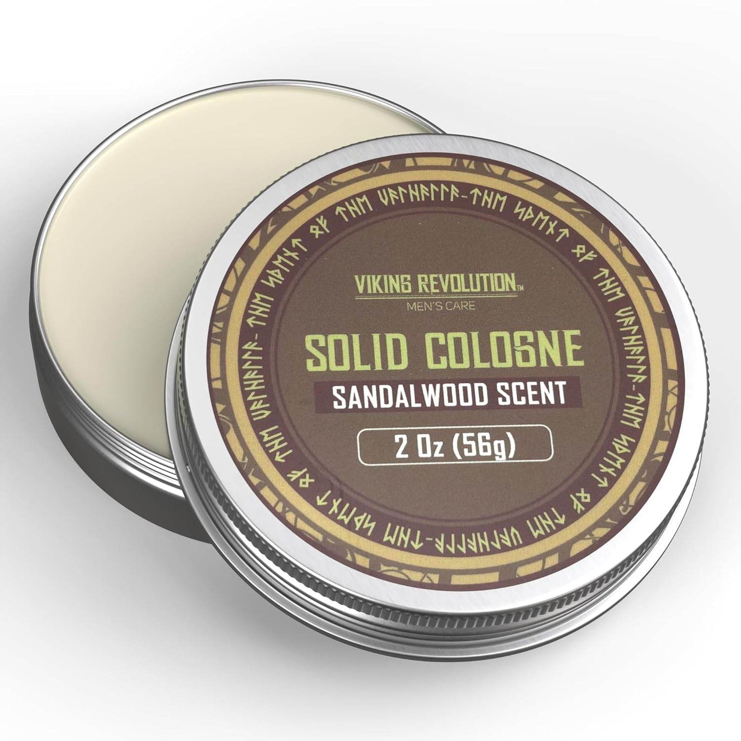 4 Pack Men's Cologne Colognes - 0.5 Oz - Men's Solid Perfume with Cedar Wood, Clary Sage, Vetiver, Sandalwood Cologne for Men - Balm Cologne for Men - Cologne Balm - Travel Cologne Wax - Concordia Style Boutique