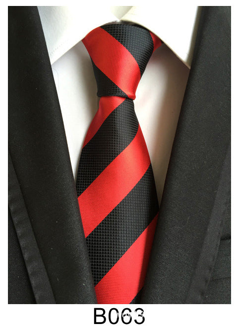 Factory Tie Polyester Jacquard Tie Men's Casual Formal Wear Professional Business Tie Spot Supply