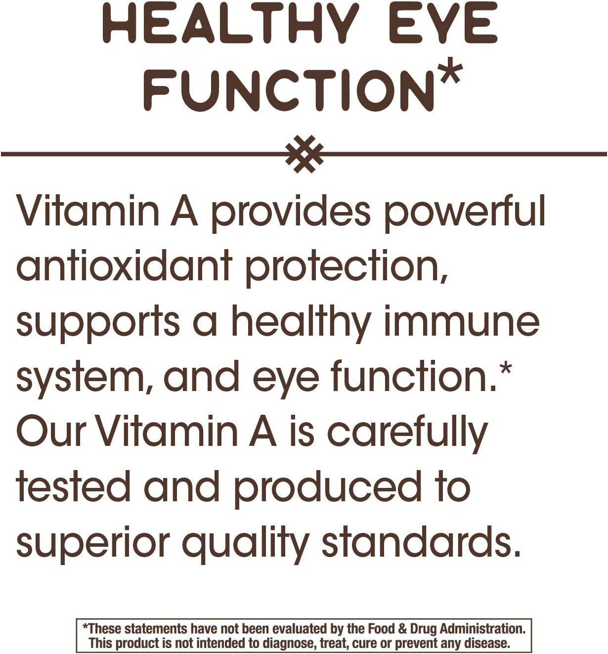 Nature's Way Vitamin A, 3,000 mcg per serving, 100 Softgels - Concordia Style Boutique