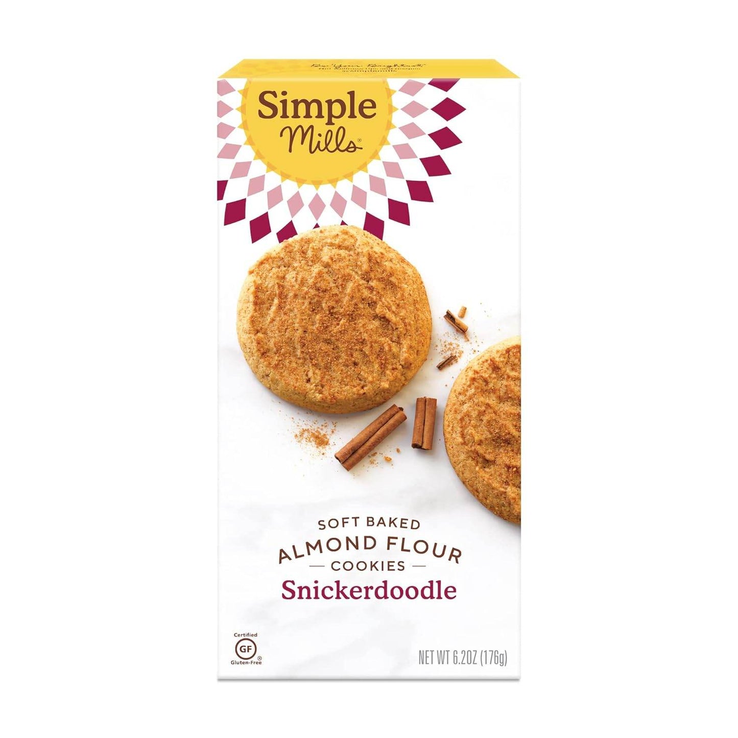 Simple Mills Almond Flour Crunchy Cookies, Chocolate Chip - Gluten Free, Vegan, Healthy Snacks, Made with Organic Coconut Oil, 5.5 Ounce (Pack of 1) - Concordia Style Boutique