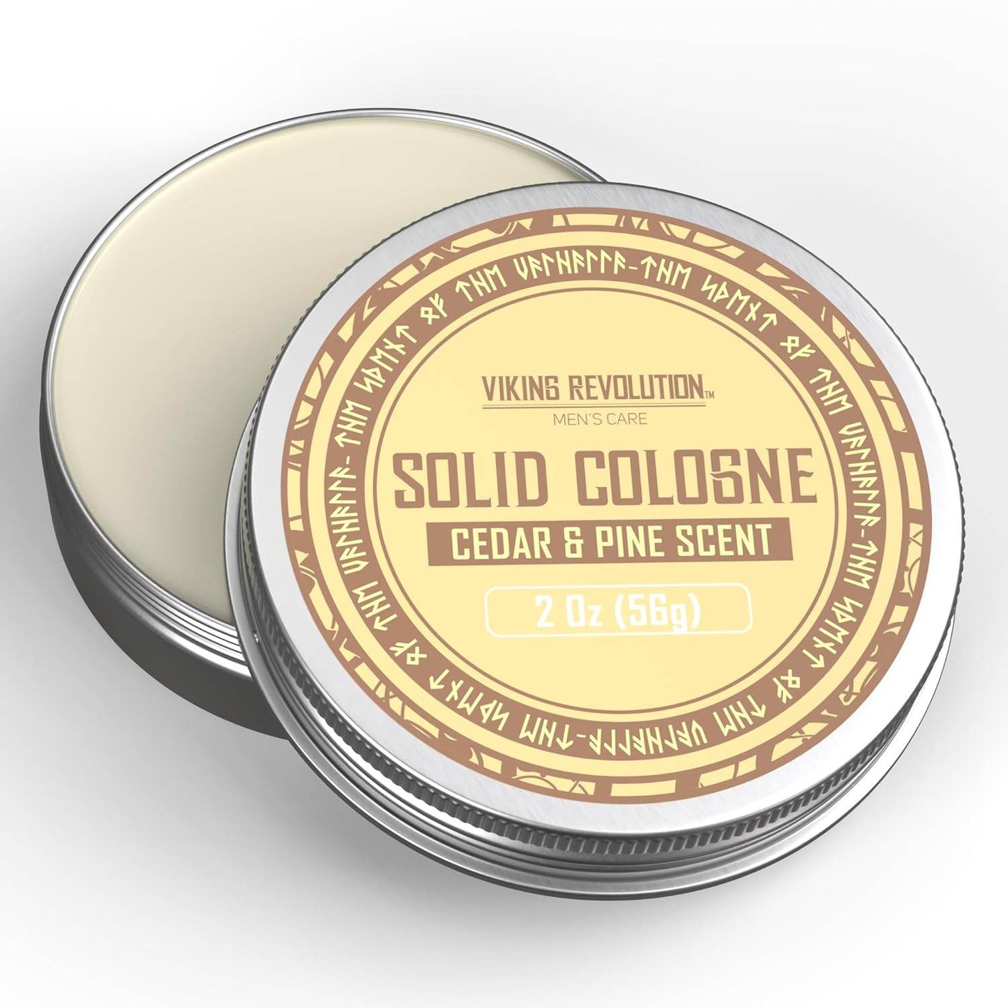 4 Pack Men's Cologne Colognes - 0.5 Oz - Men's Solid Perfume with Cedar Wood, Clary Sage, Vetiver, Sandalwood Cologne for Men - Balm Cologne for Men - Cologne Balm - Travel Cologne Wax - Concordia Style Boutique