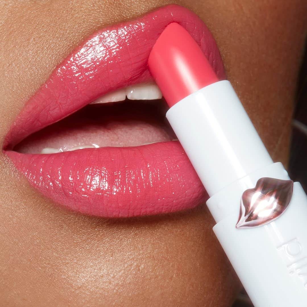 Wet n Wild Lipstick - Mega Last High -Shine Lipstick - Lip Color Makeup - Bright Pink Pinky Ring - Concordia Style Boutique