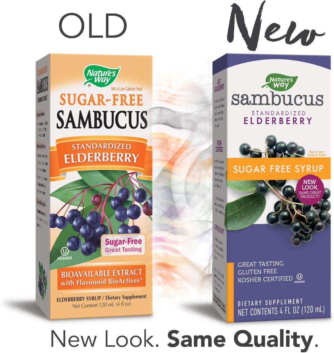 Nature's Way Sambucus Elderberry Sugar-Free Syrup, Traditional Immune Support*, 4 Fl. Oz. - Concordia Style Boutique
