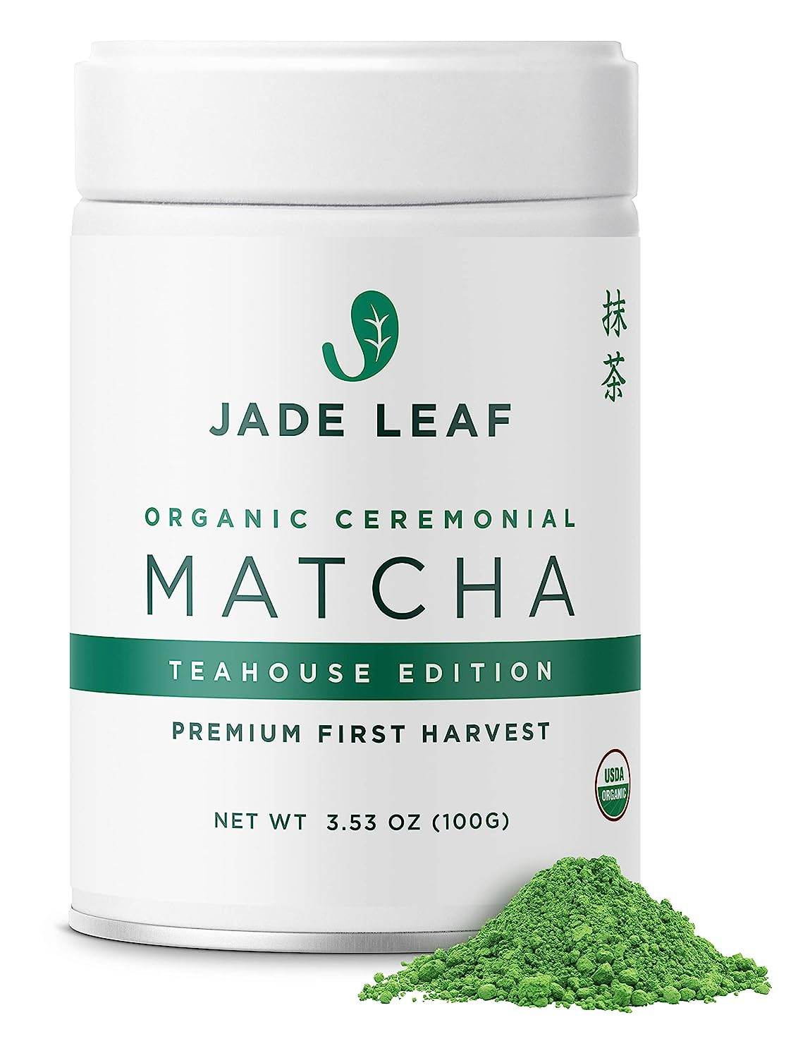 Jade Leaf Matcha Organic Green Tea Powder - Culinary Grade Premium Second Harvest - Authentic Japanese Origin (1.06 Ounce Pouch) - Concordia Style Boutique