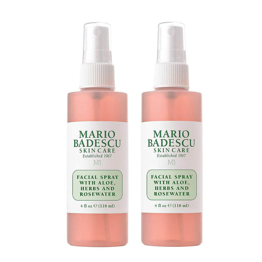 Mario Badescu Facial Spray with Aloe, Herbs and Rose Water for All Skin Types, Face Mist that Hydrates, Rejuvenates & Clarifies - Concordia Style Boutique