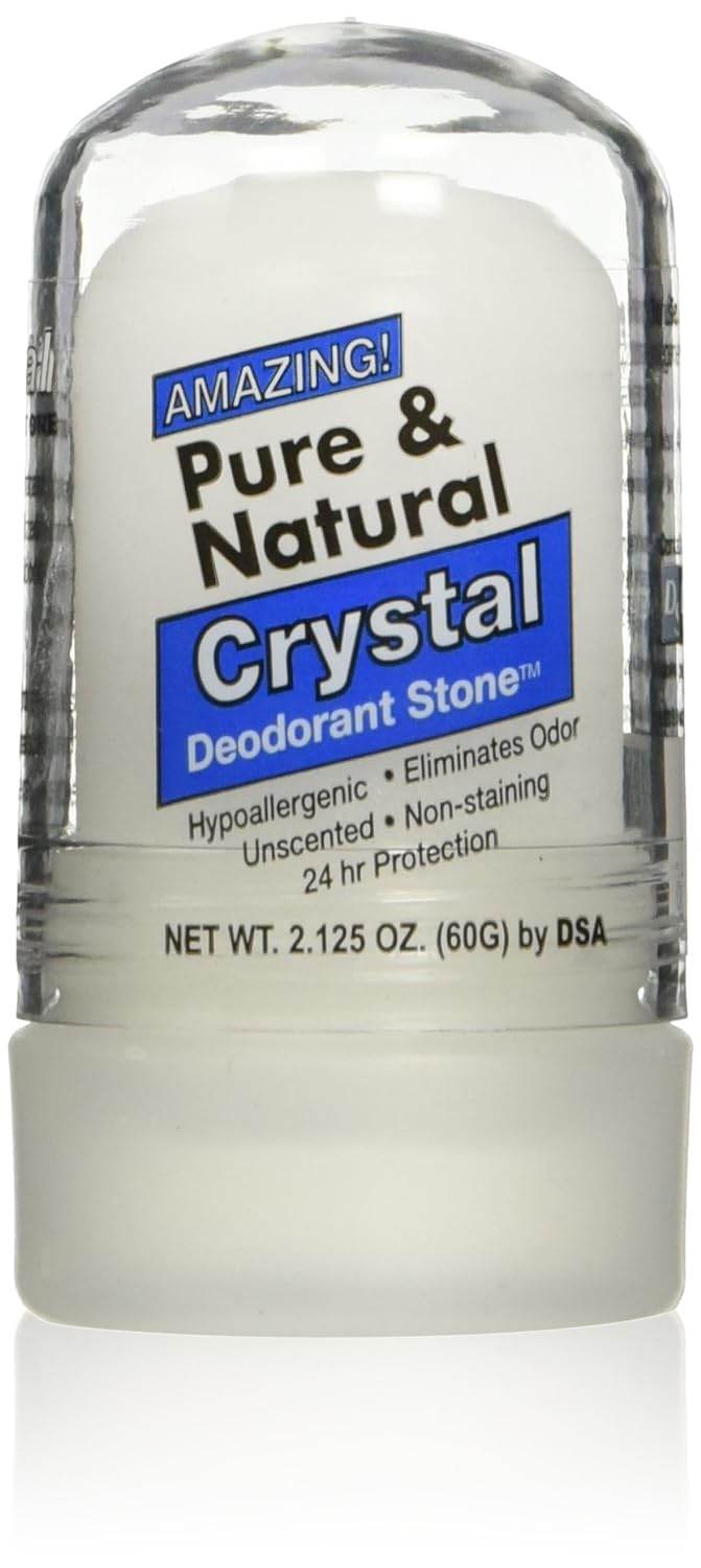Deodorant Stone Pure and Natural Crystal Mini Stick, 2.125 Ounce - Concordia Style Boutique