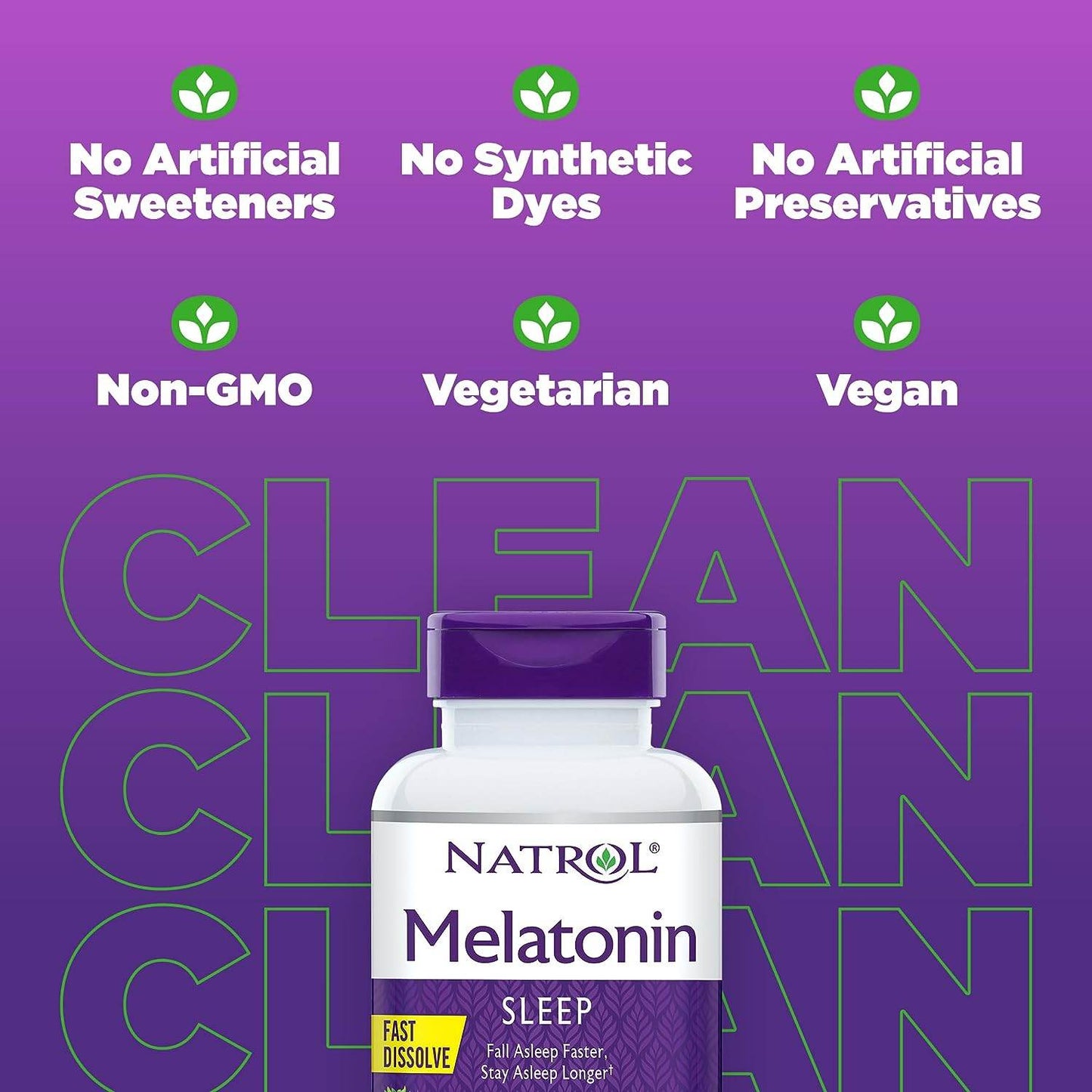 Natrol Melatonin 5mg, Strawberry-Flavored Dietary Supplement for Restful Sleep, 150 Fast-Dissolve Tablets, 150 Day Supply - Concordia Style Boutique