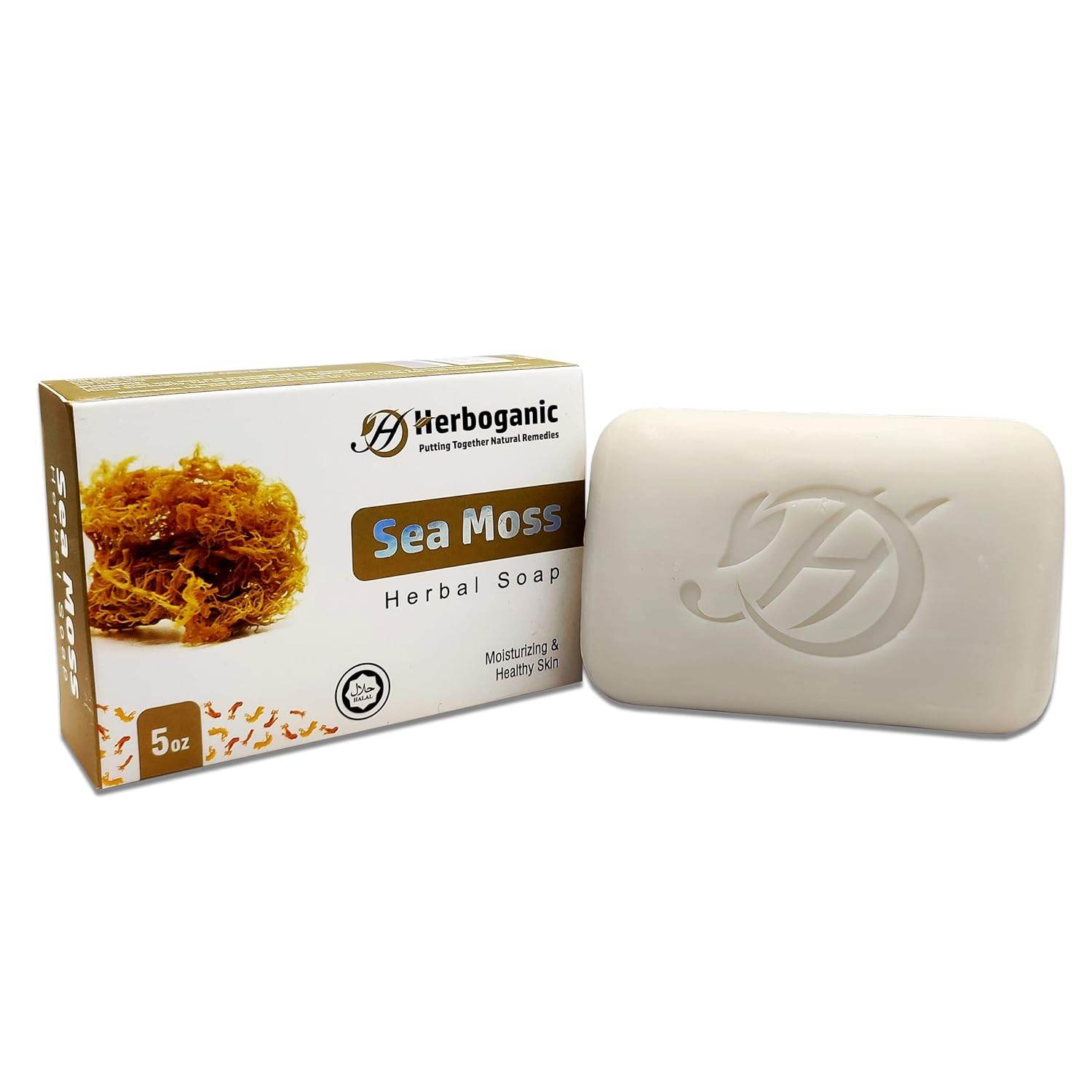 Turmeric Herbal Soap & a Lot More | For Cleansing & Moisturization | 5 Ounces Large Bar ((Pack of 1) - Concordia Style Boutique