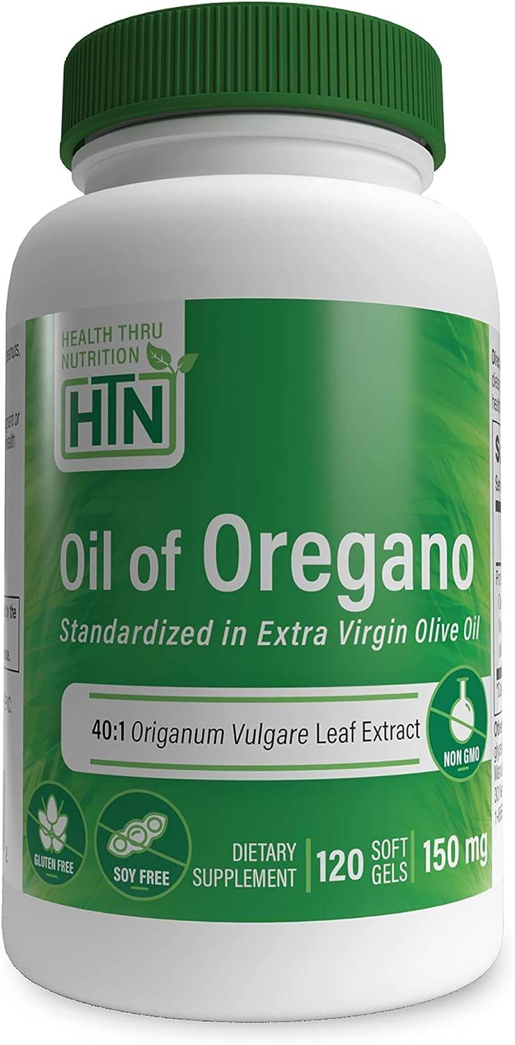 Health Thru Nutrition Oil of Oregano Softgels,150mg (Pack of 120) - Concordia Style Boutique