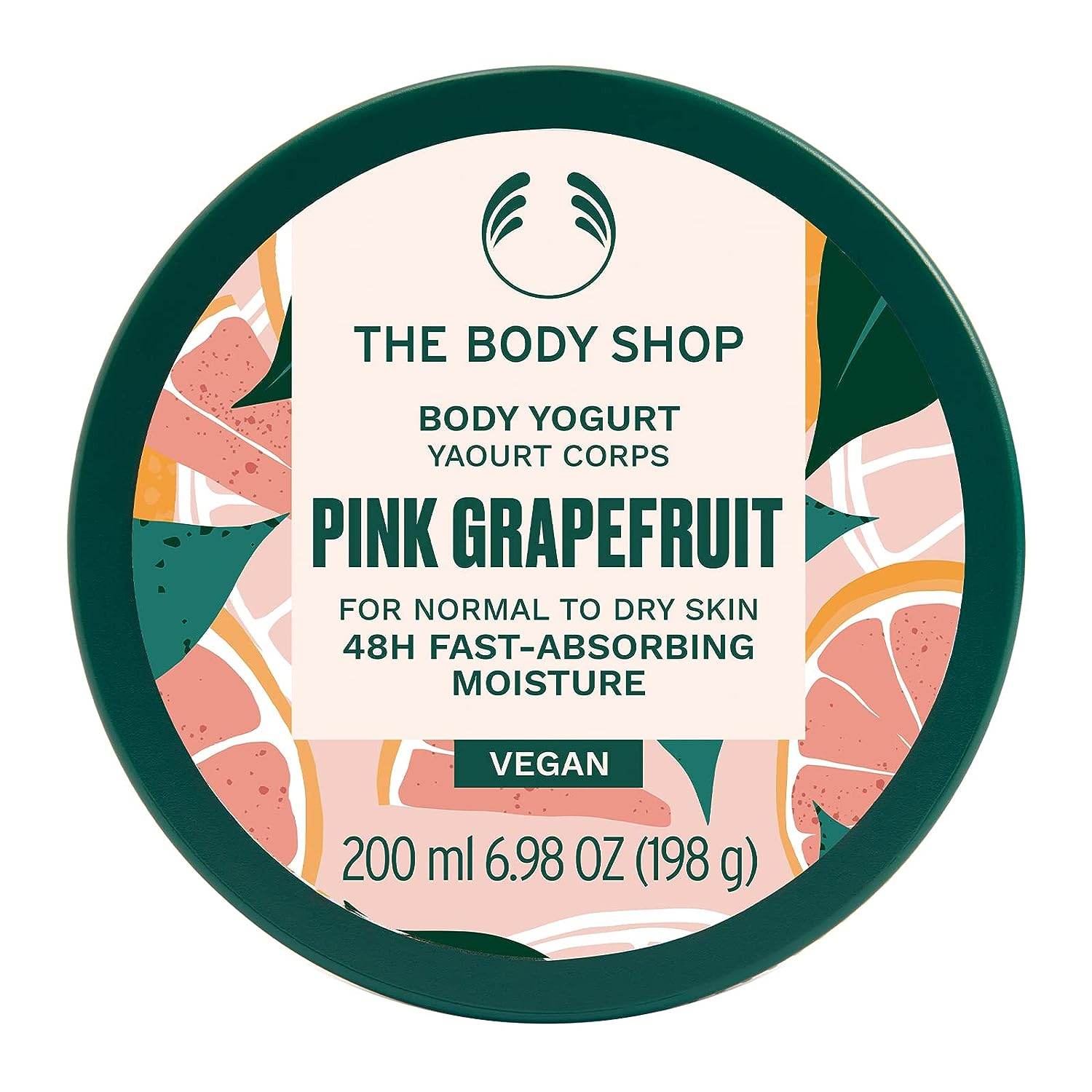 British Rose Body Yogurt – Instantly Absorbing Hydration from Head to Toe – For Normal to Dry Skin – Vegan – 6.91 oz - Concordia Style Boutique