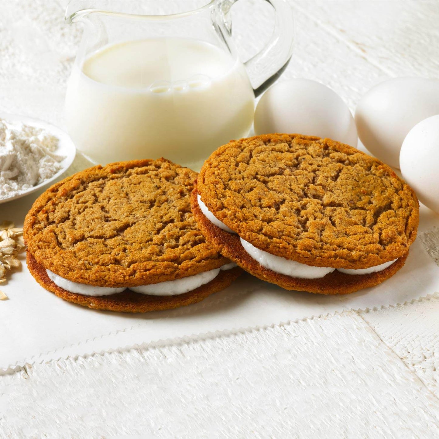 Little Debbie Oatmeal Creme Pies, 12 Individually Wrapped creme pies, 16.2 Ounces, Pack of One - Concordia Style Boutique
