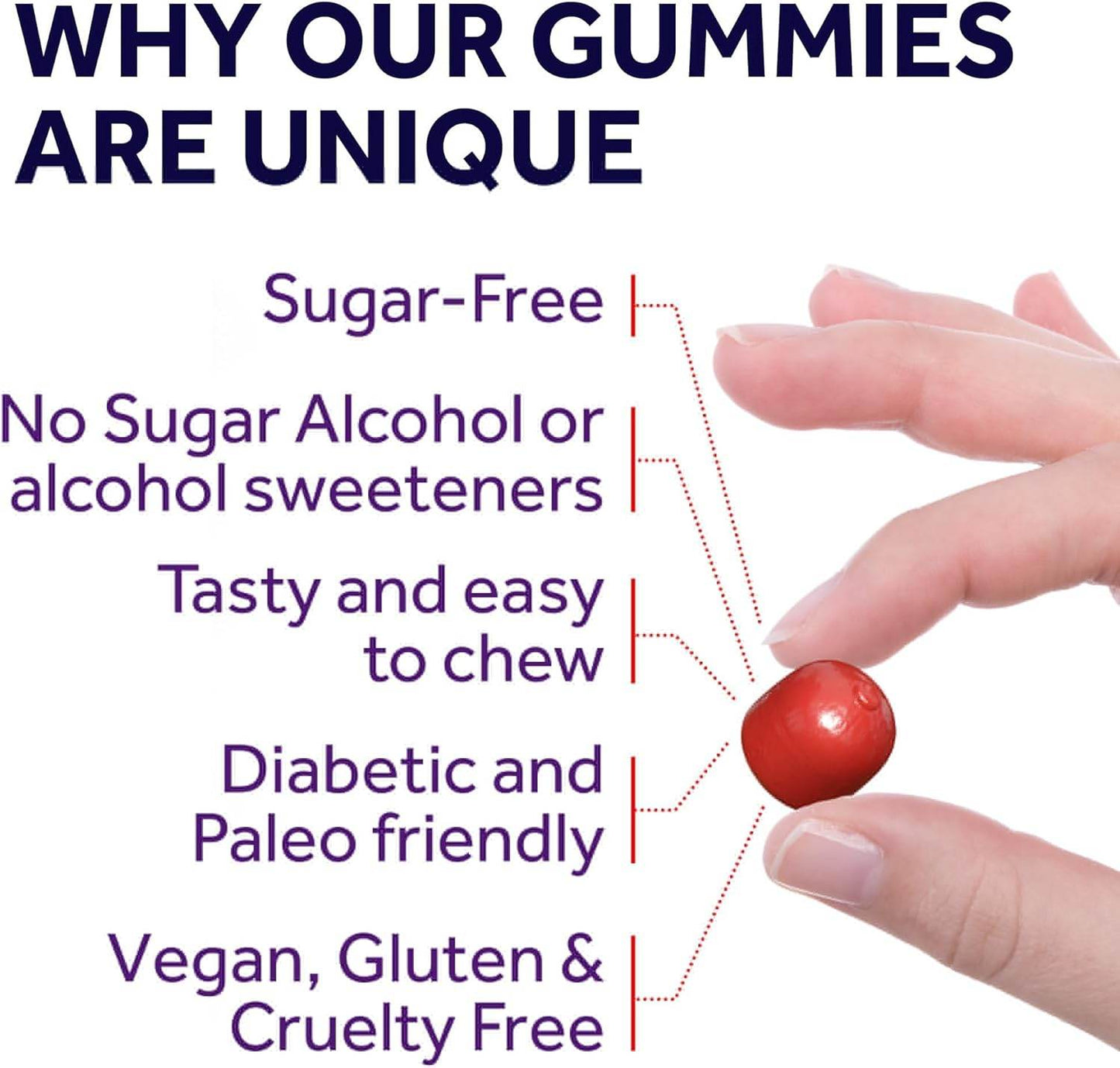Magnesium Gummies Supplement - 120 Sugar-Free Citrate Magnesium Calming Chews for Better Sleep, Relaxation, Vegan, Gelatin-Free, Gluten-Free, Non-GMO - for Adults and Kids - 100MG/ Gummy - Concordia Style Boutique