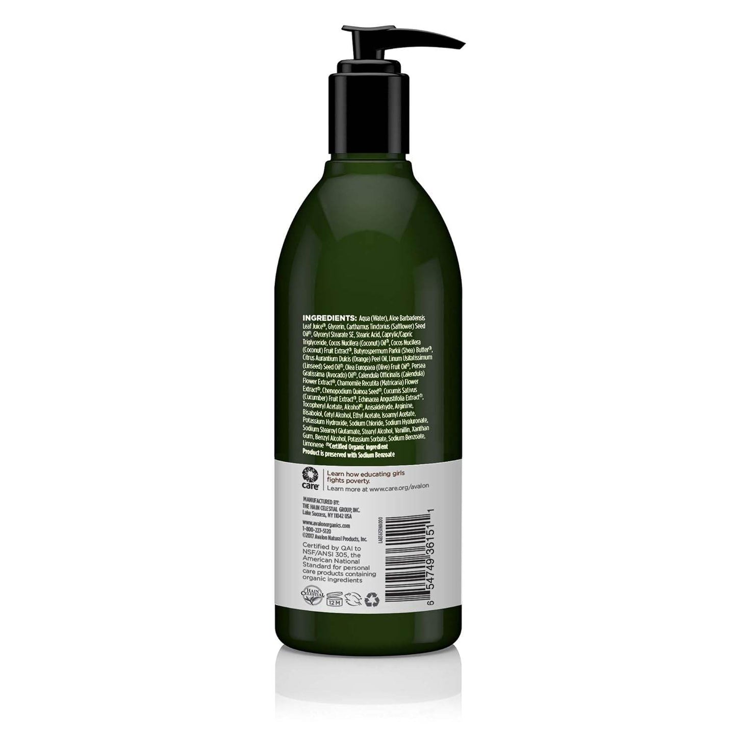 Avalon Organics Hand & Body Lotion, Moisturizing Coconut, 12 Oz - Concordia Style Boutique