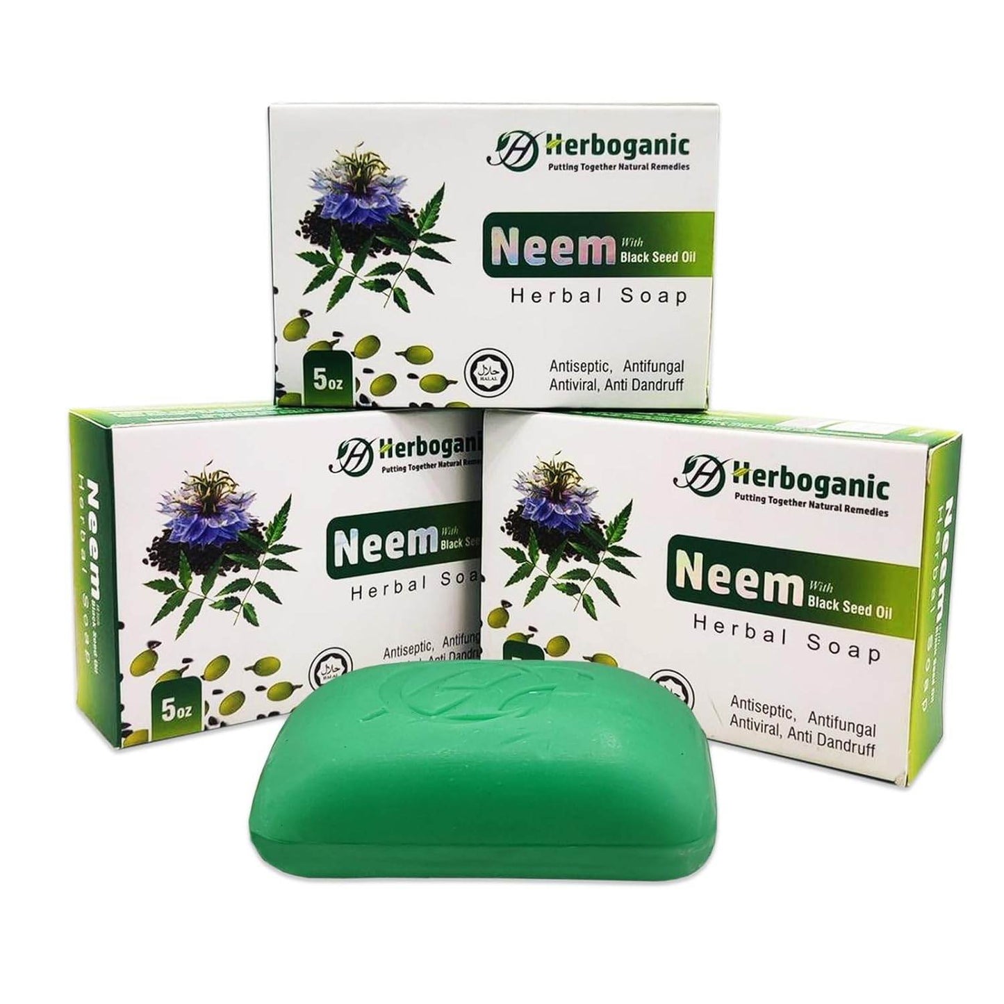 Turmeric Herbal Soap & a Lot More | For Cleansing & Moisturization | 5 Ounces Large Bar ((Pack of 1) - Concordia Style Boutique