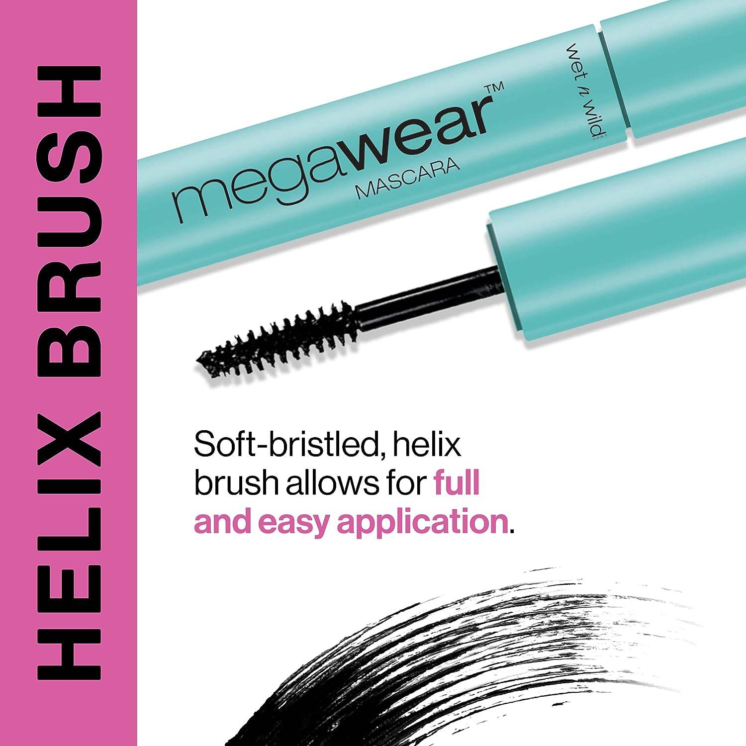 Wet n Wild Enhance and Define Megawear Mascara, Black, 1 Oz, 0.24 Fl Oz (Pack of 1) (C136) - Concordia Style Boutique