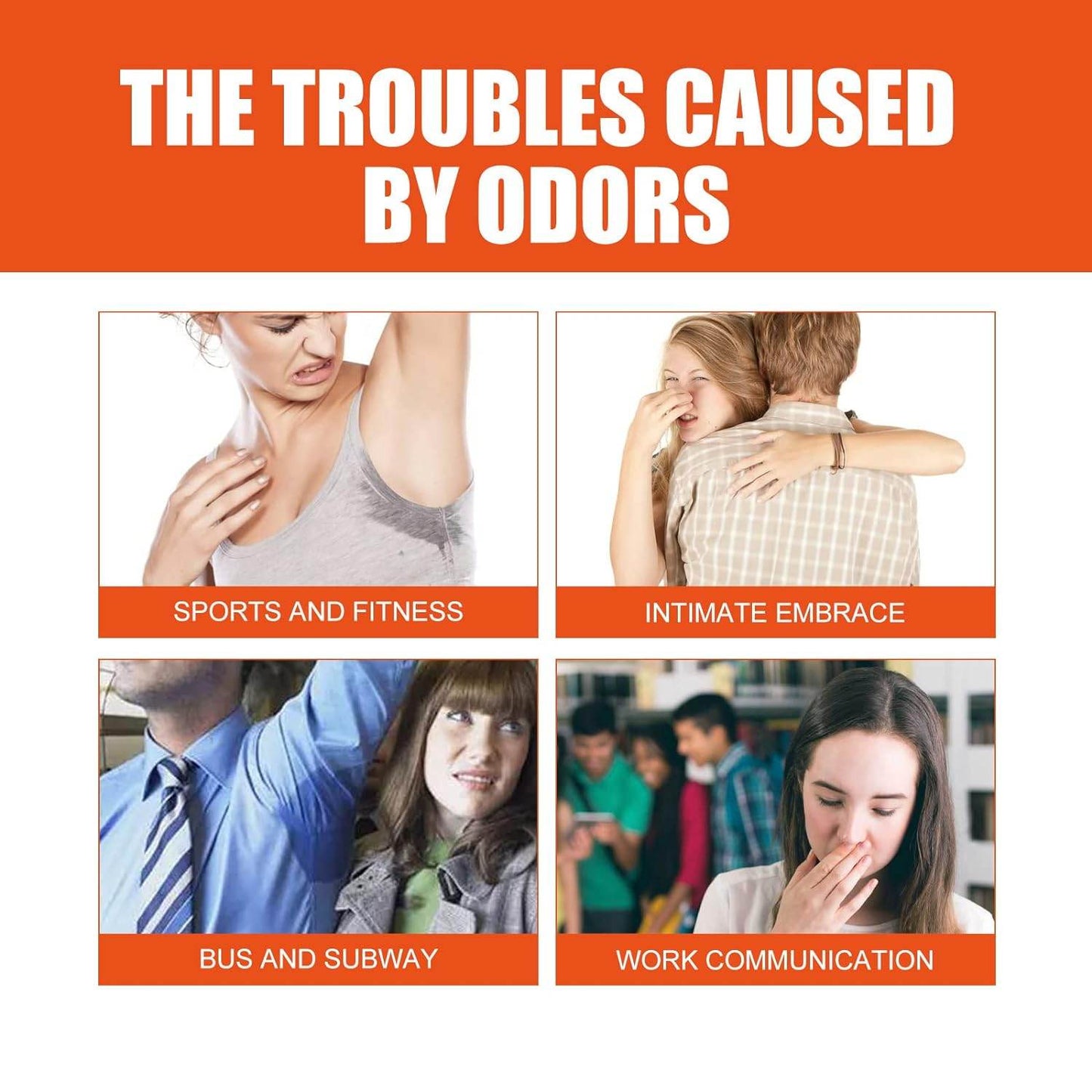 Essentials Deodorant- Orange Citrus- Solid Oval - Made with Natural Deodorizers Whole Body Deodorant - Invisible Cream Stick - 72 Hour Odor Control - Aluminum Free Baking Soda Free Skin Safe - Concordia Style Boutique