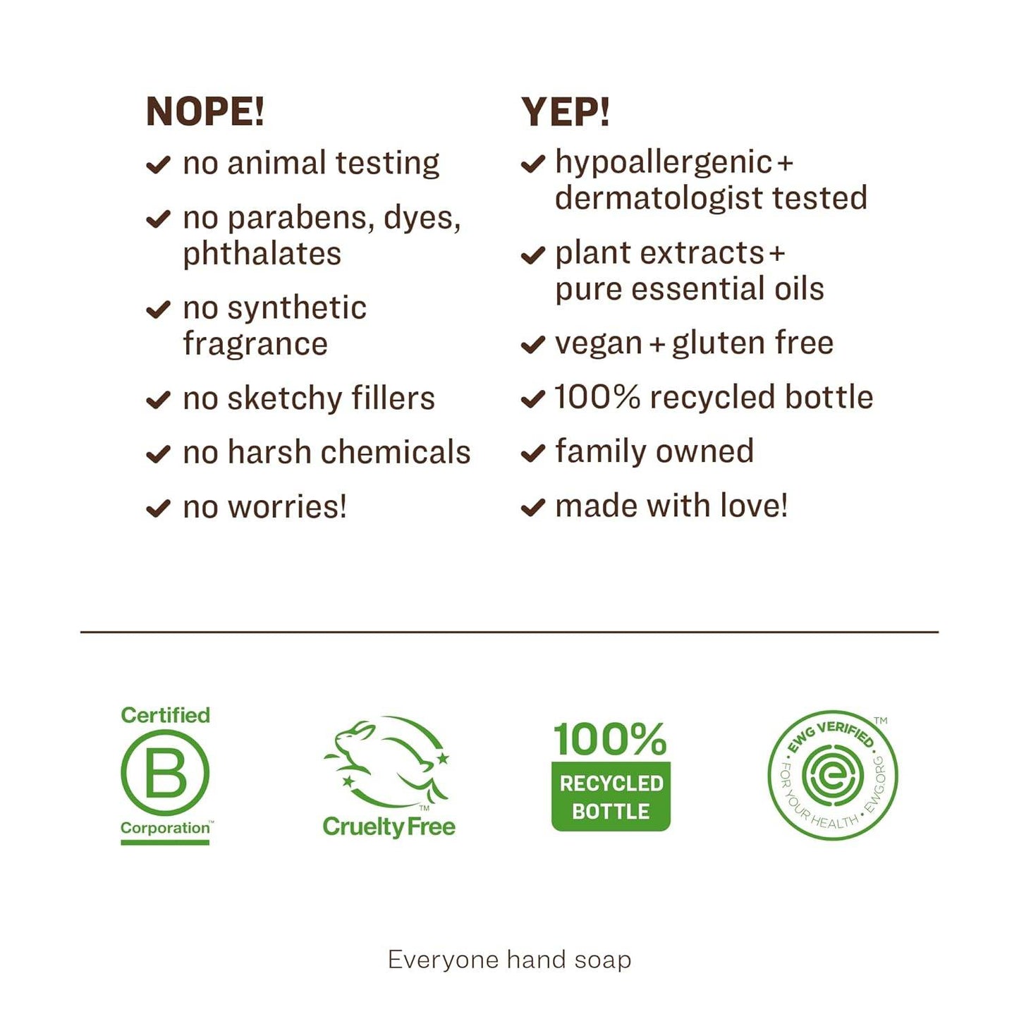 Everyone Liquid Hand Soap, 12.75 Ounce (Pack of 3), Lavender and Coconut, Plant-Based Cleanser with Pure Essential Oils - Concordia Style Boutique