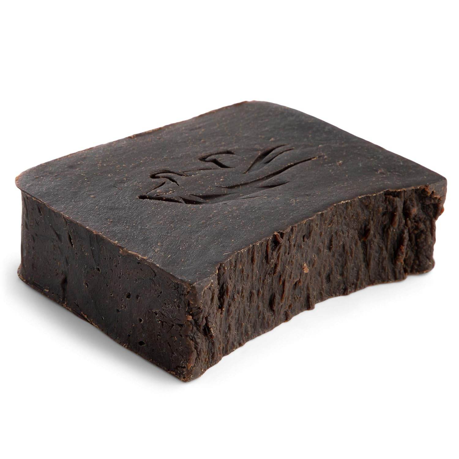 Natural Pine Tar Soap for Men and Women, 4 oz Bar, 20% Pine Tar - Handmade Body Soap to Help Relieve Symptoms of Eczema and Psoriasis - Creosote Free - Strong Smoky Campfire Like Scent - Concordia Style Boutique