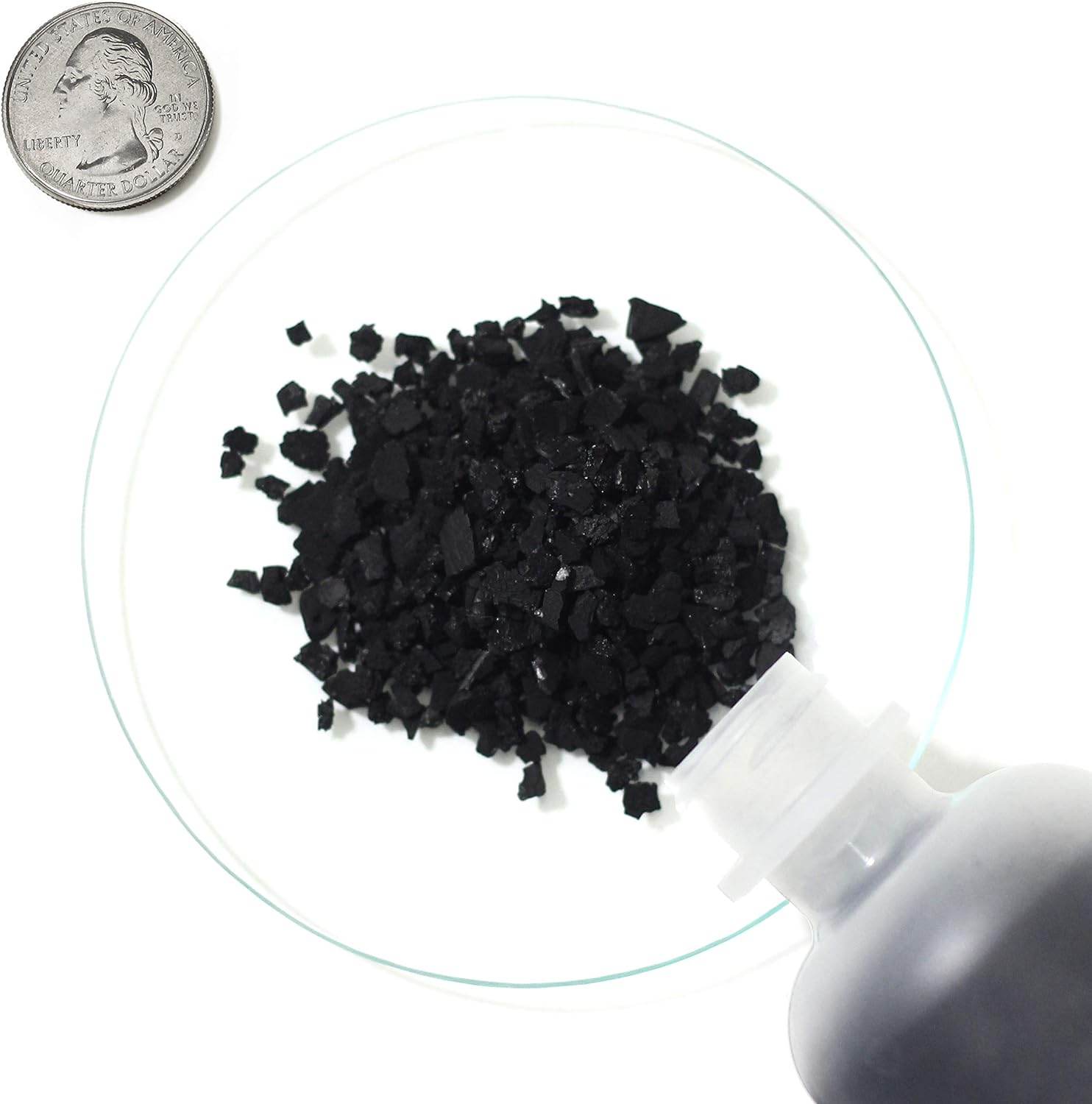 Activated Charcoal / 2 Ounce Bottle / 100% Pure Food Grade/Granulated/USA - Concordia Style Boutique