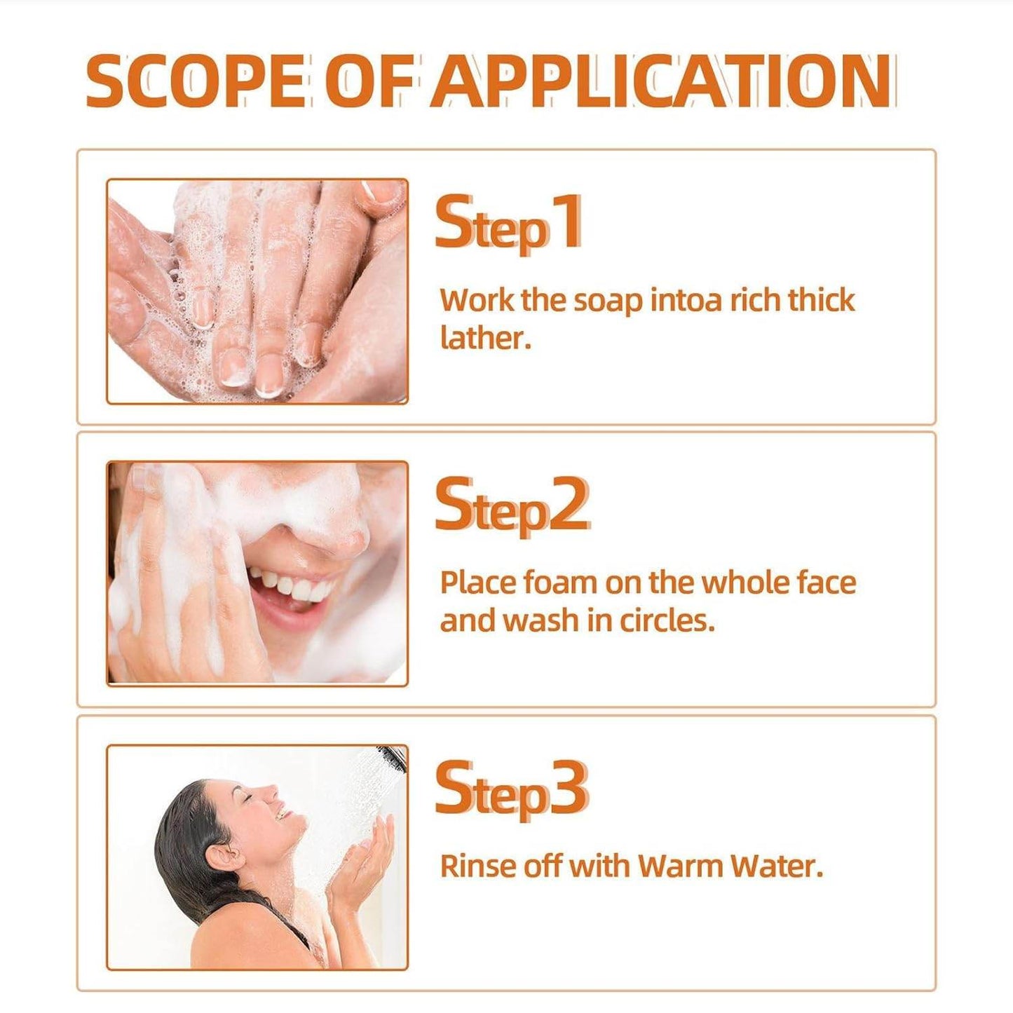 Moisturising Turmeric Face Soap, Turmeric Deep Cleanse Skin Bath Soap, Deep Cleansing Turmeric Face Soap Bar, Turmeric Soap Bar For Deep Cleansing - Concordia Style Boutique