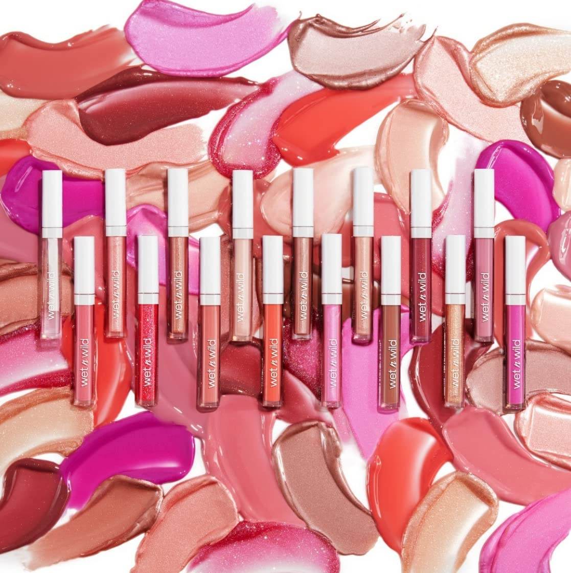 Wet n Wild Mega Slicks Lip Gloss | Long Lasting | Hyaluronic Acid | High Shine | Champagne Please - Concordia Style Boutique