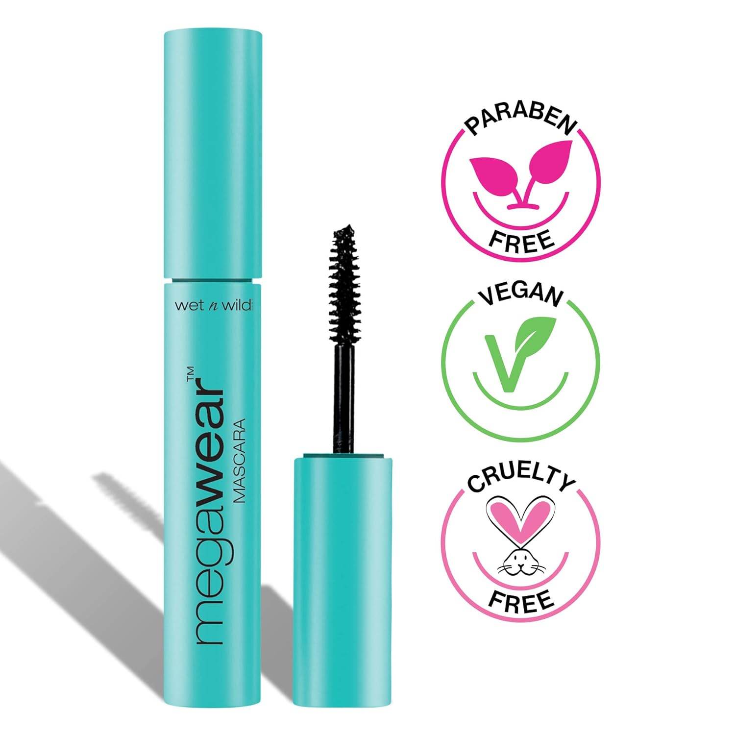 Wet n Wild Enhance and Define Megawear Mascara, Black, 1 Oz, 0.24 Fl Oz (Pack of 1) (C136) - Concordia Style Boutique