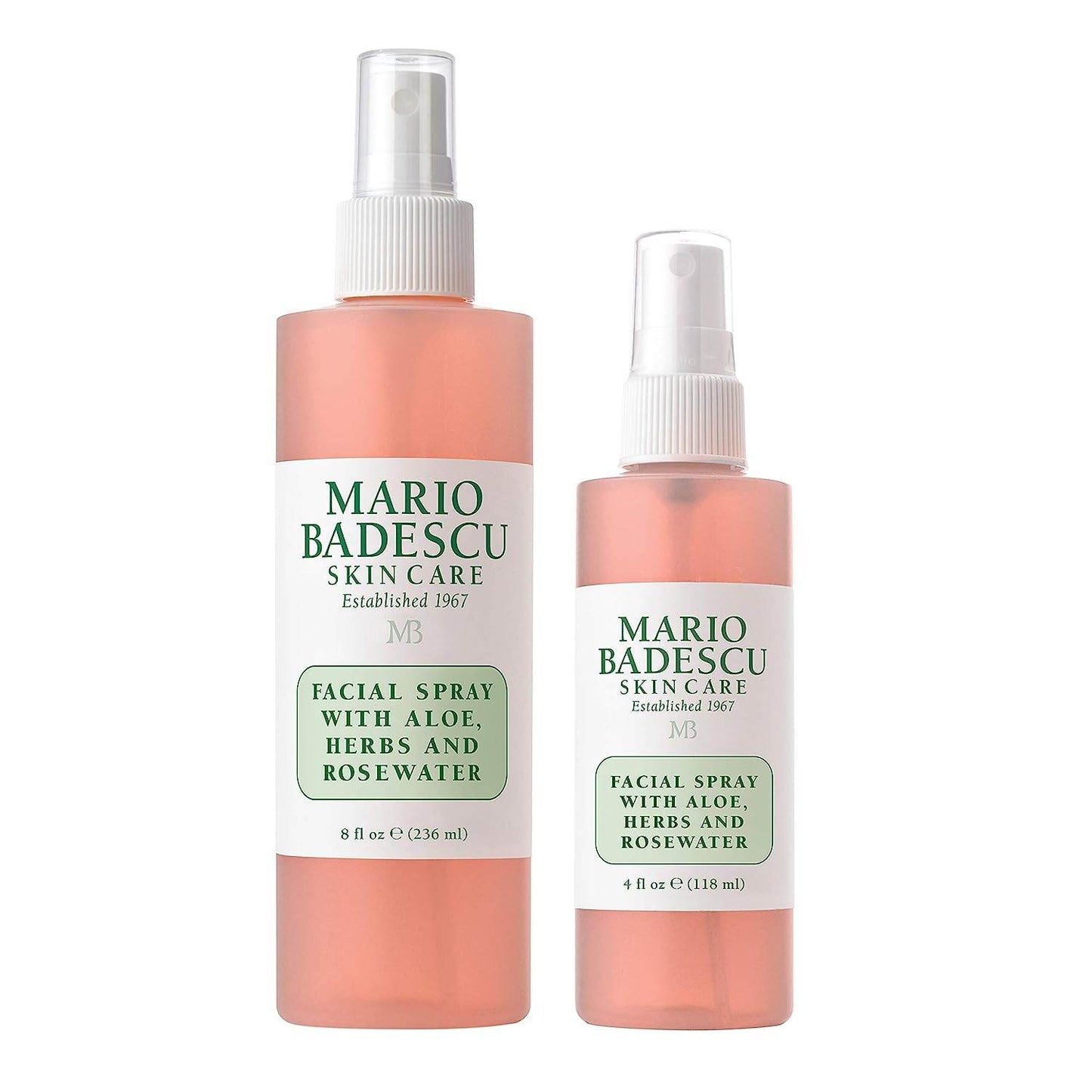 Mario Badescu Facial Spray with Aloe, Herbs and Rose Water for All Skin Types, Face Mist that Hydrates, Rejuvenates & Clarifies - Concordia Style Boutique
