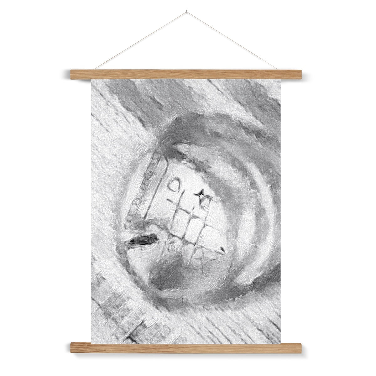 Head Fine Art Print with Hanger